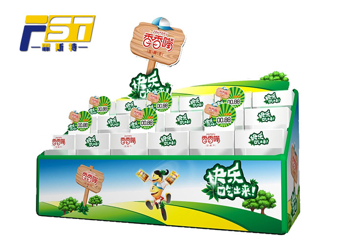 Durable Eco - Friendly Cardboard Pallet Display , Beautiful Paper Pallet Display Case